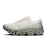 On Cloud Women's Cloudmonster 3 Running Shoes - Ivory/Tin