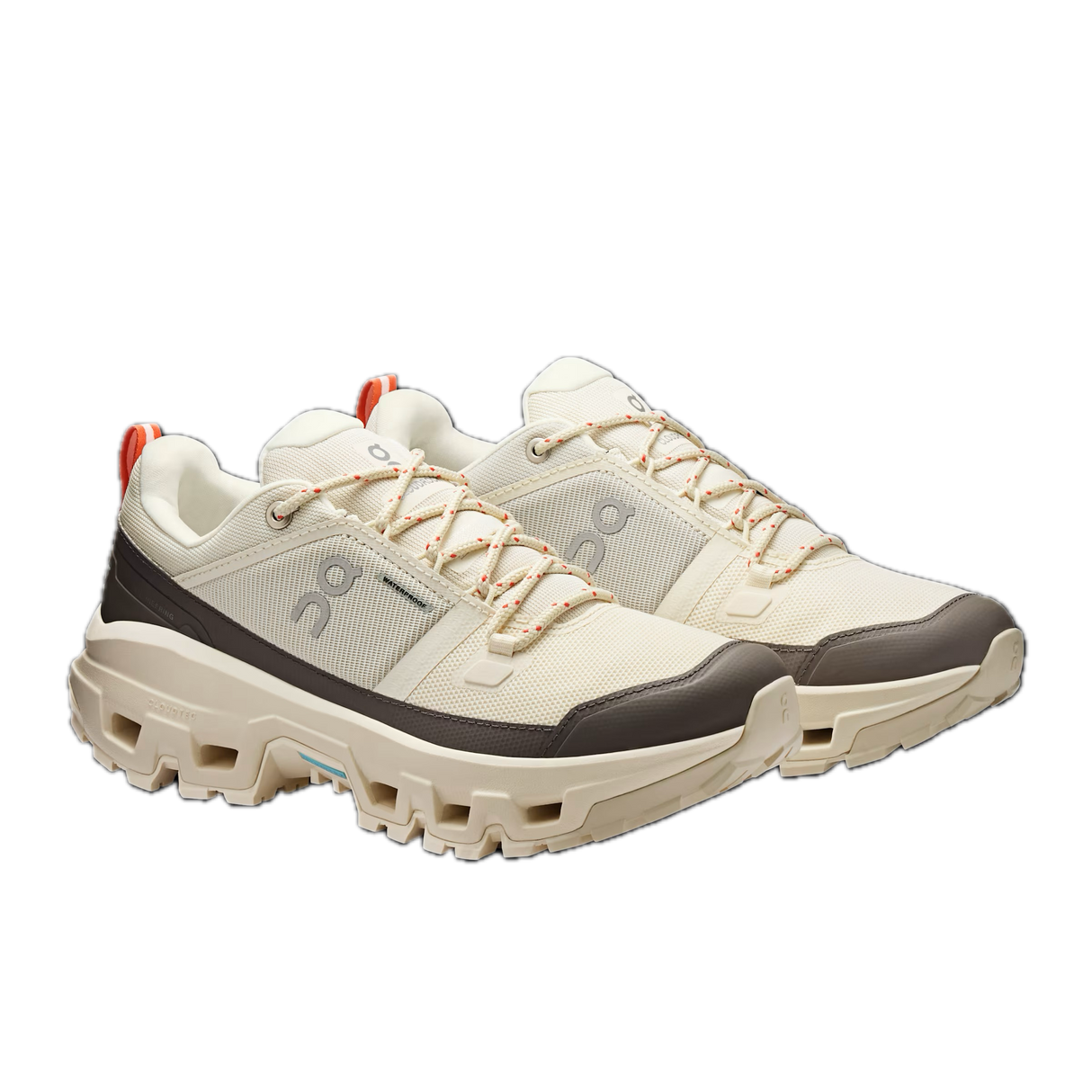 On Cloud Women's Cloudrock Low Waterproof - Ivory/Ivory