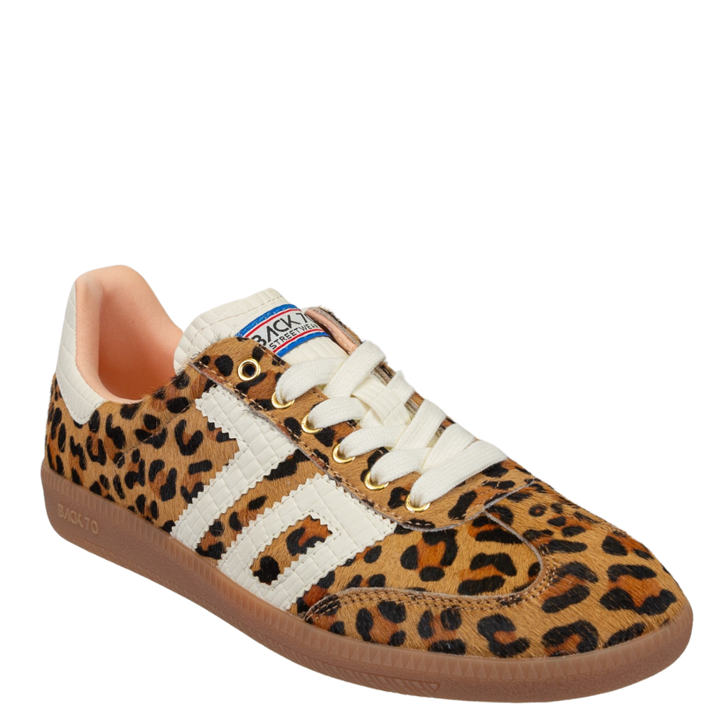 BACK 70 Women's Cloud - Leopard/Camel White