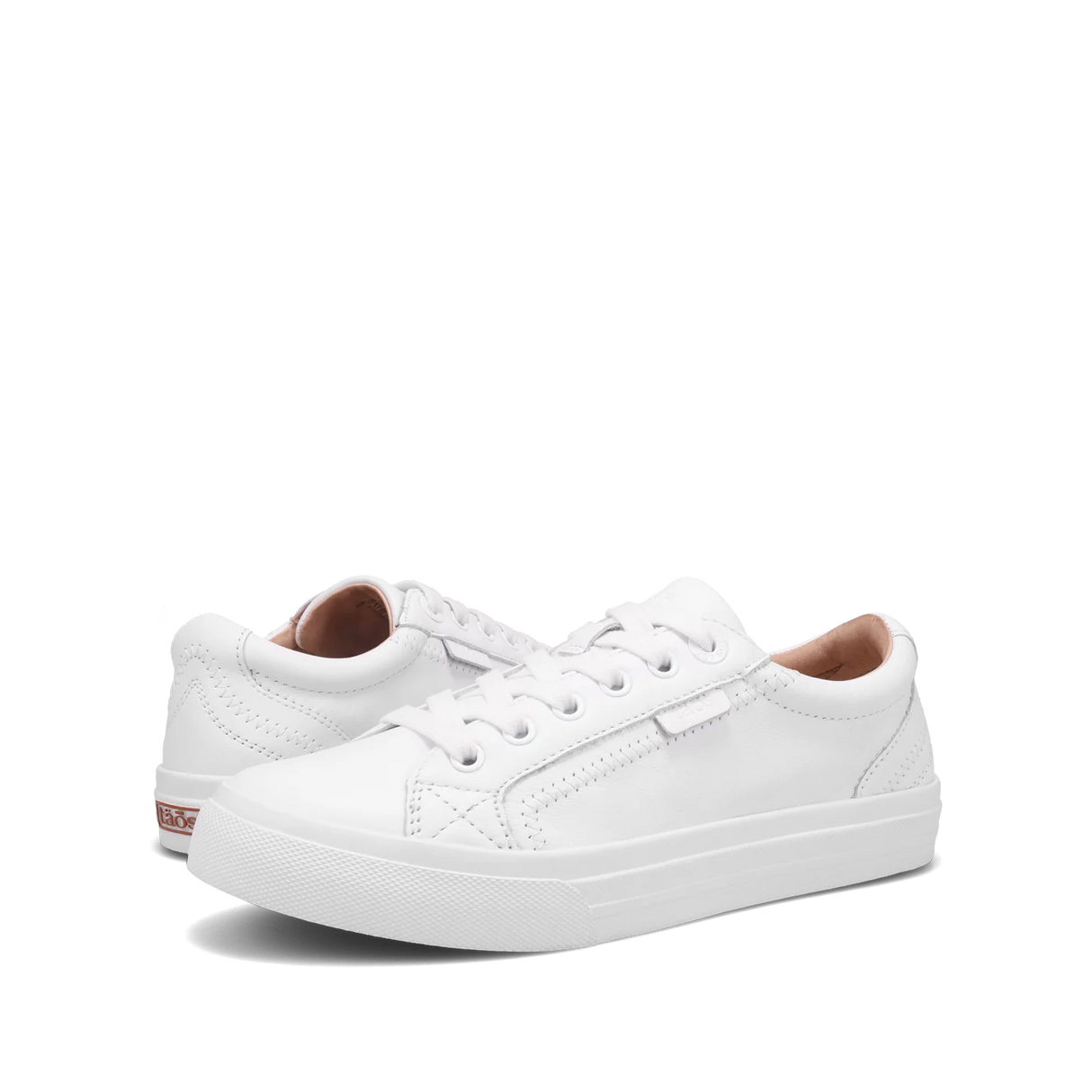 Taos Women's Plim Soul Lux Shoes - White Leather