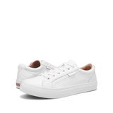 Taos Women's Plim Soul Lux Shoes - White Leather