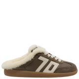 BACK 70 Women's EASTER FL Mule Backless Sneakers - Taupe Butter
