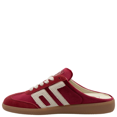 BACK 70 Women's EASTER W26 Mule Backless Sneakers - Velvet Red Milk