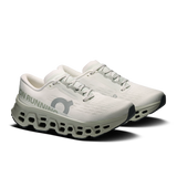 On Cloud Women's Cloudmonster 3 Running Shoes - Ivory/Tin