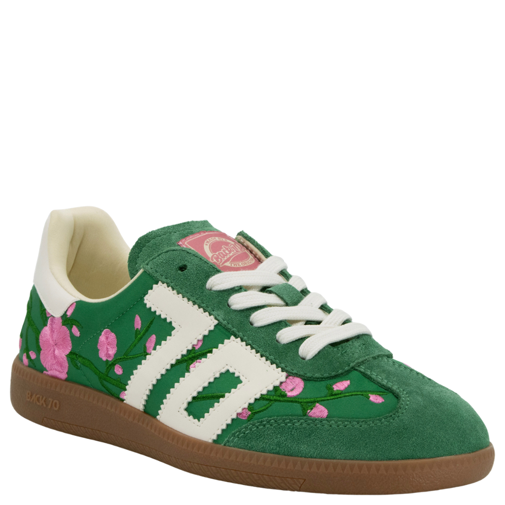 BACK 70 Women's GHOST C26 Sneakers - Floral Green