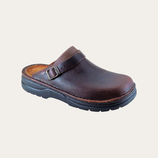 Naot Men's Glacier Clog - Buffalo Leather