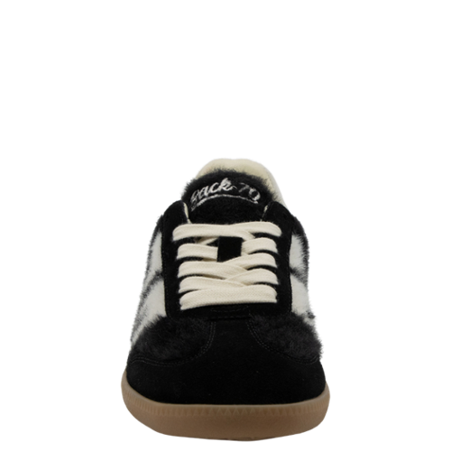 BACK 70 Women's Mohair Sneaker - Black Butter