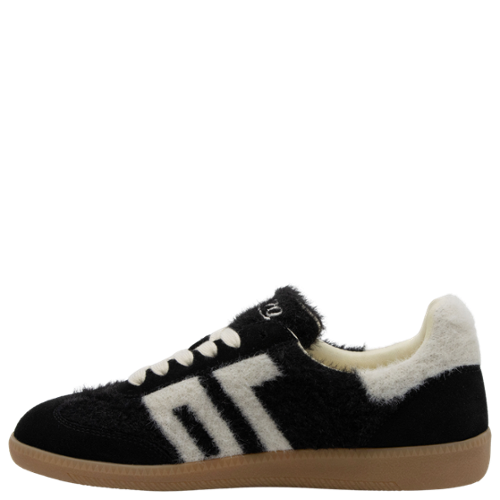 BACK 70 Women's Mohair Sneaker - Black Butter