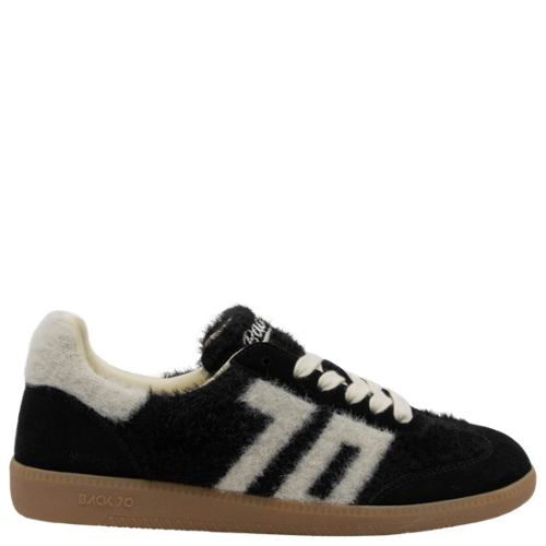 BACK 70 Women's Mohair Sneaker - Black Butter