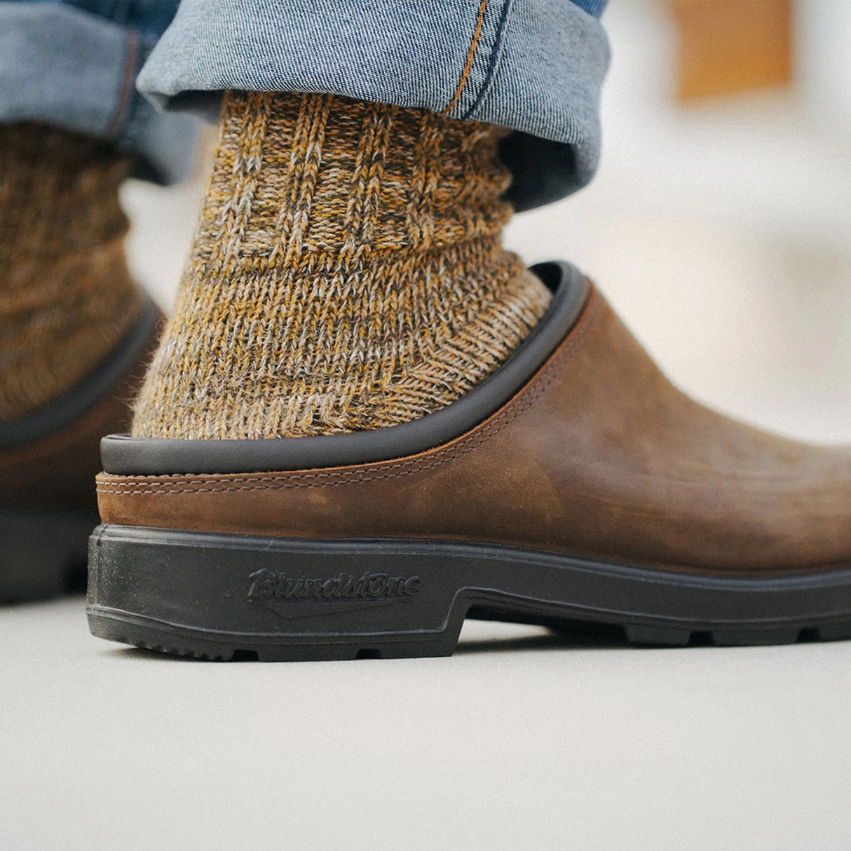 Blundstone 2421 Slip-On Clogs - Antique Brown