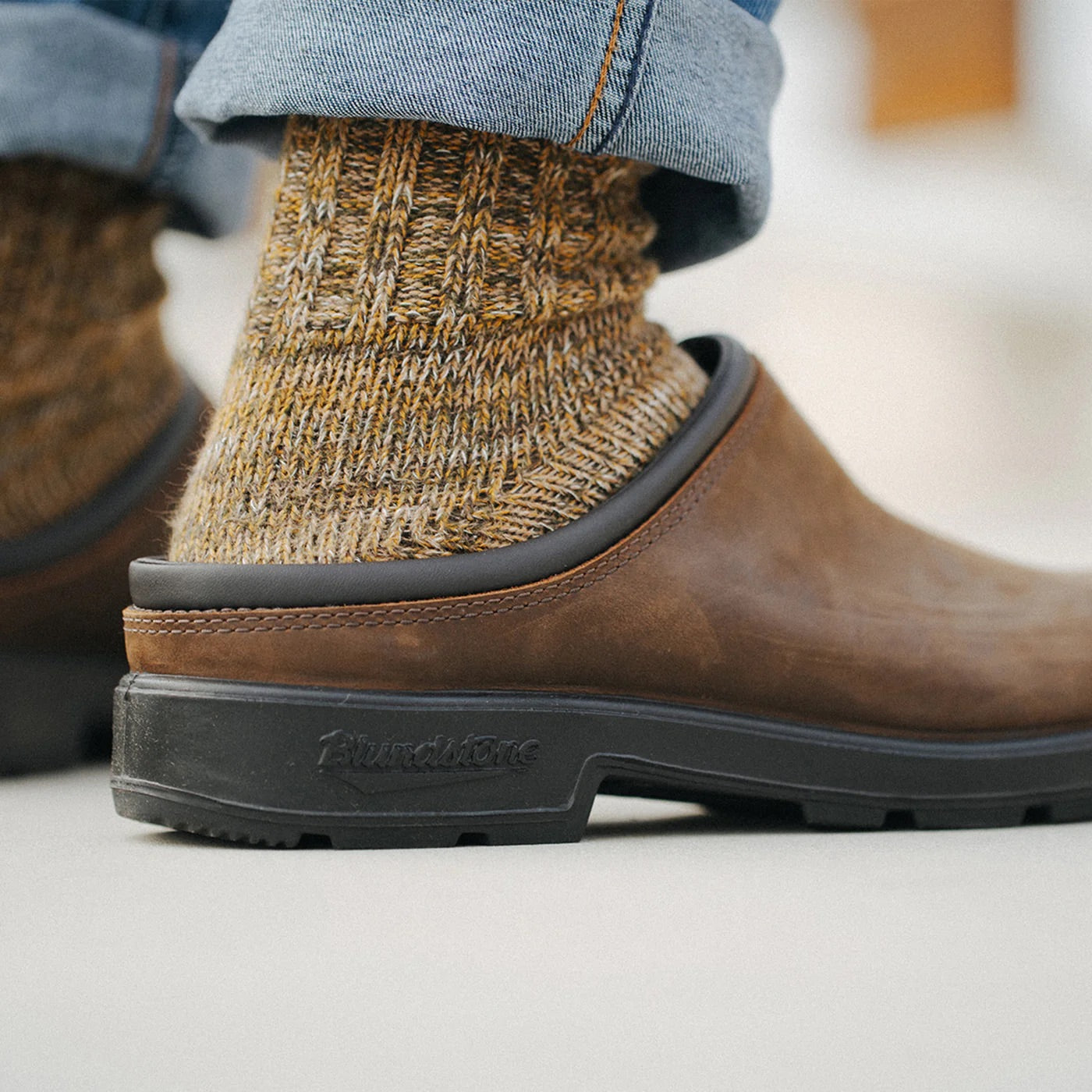 Blundstone 2421 Slip-On Clogs - Antique Brown