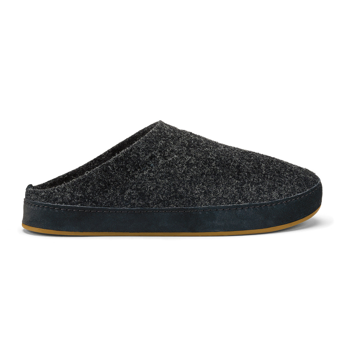 Olukai Men's Hāmani Hulu Slippers - Dark Shadow/Dark Shadow