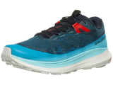 Salomon Men's Ultra Glide 2 Trail Running Shoes - Atlantic Deep/Blue Radiance/Fiery Red