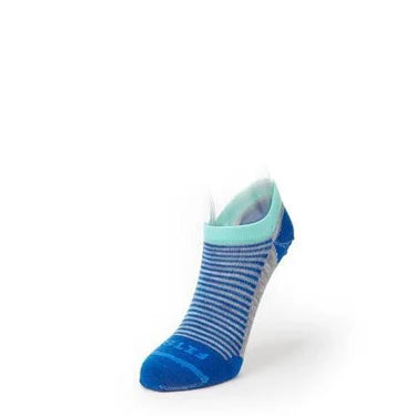 Fits Unisex Ultra Light Runner No Show - Blue