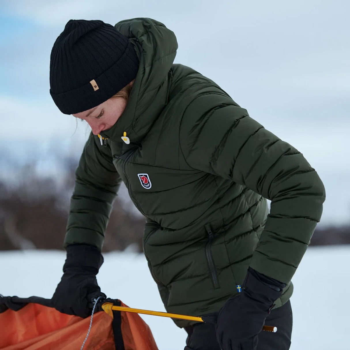 Fjallraven Byron Hat Thin - Chalk White