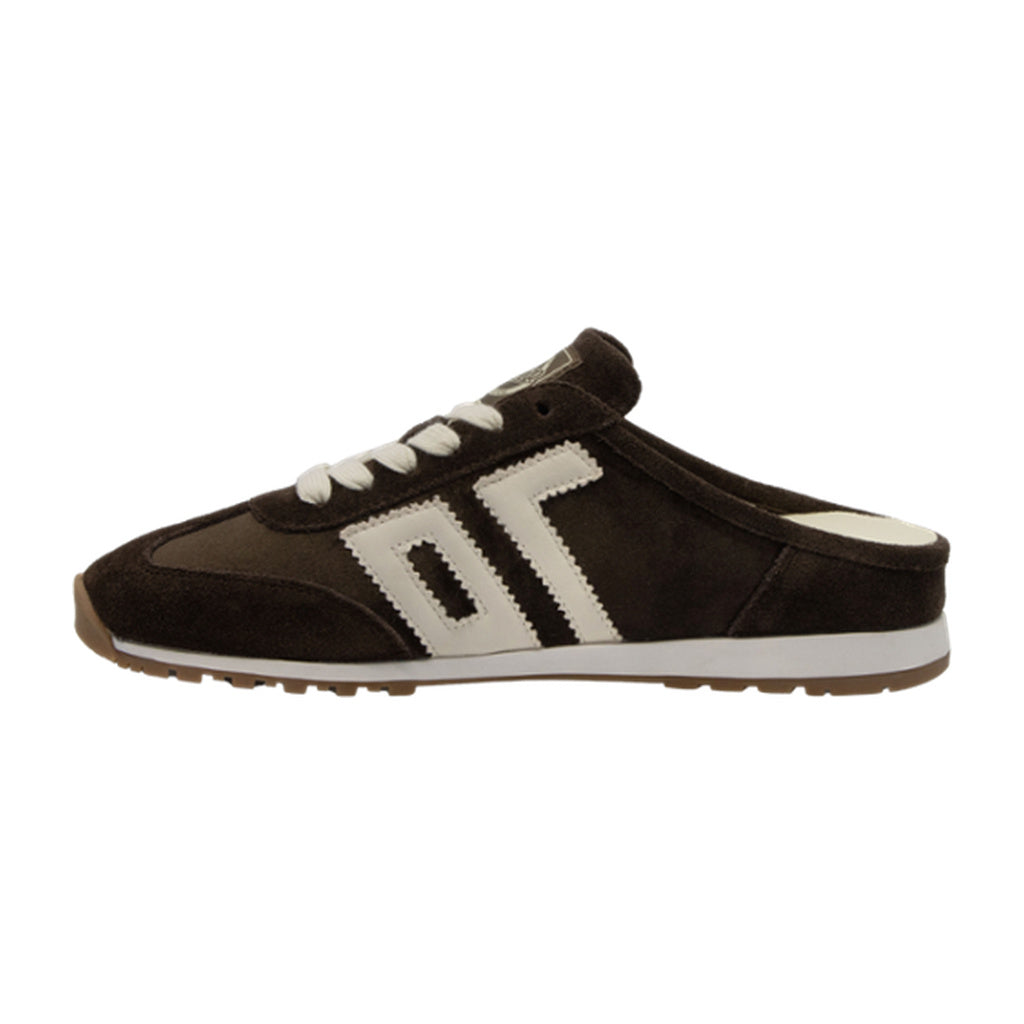 BACK 70 Women's VENICE W26 Mule Backless Sneakers - Velvet Coffee