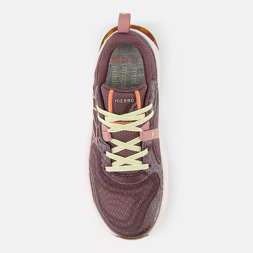 New Balance Women's Fresh Foam X Hierro Trail Running Shoes - Brown/Red